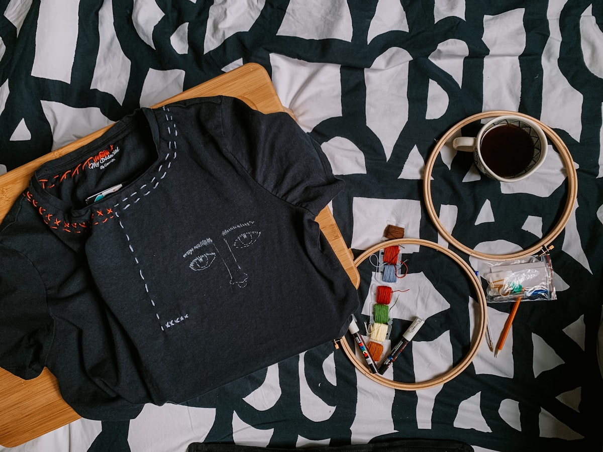 Handwork Tee — Ink