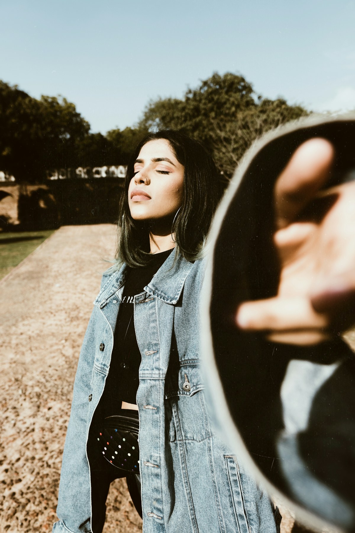 Long Denim Coat