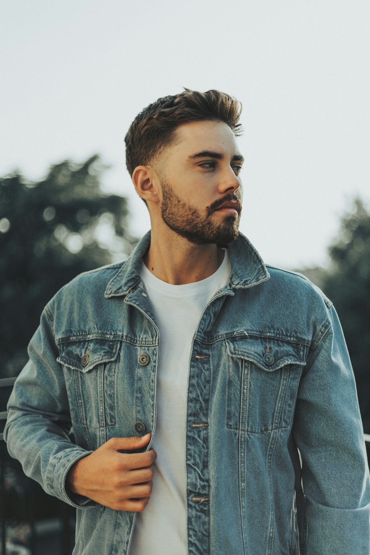 Light denim jacket