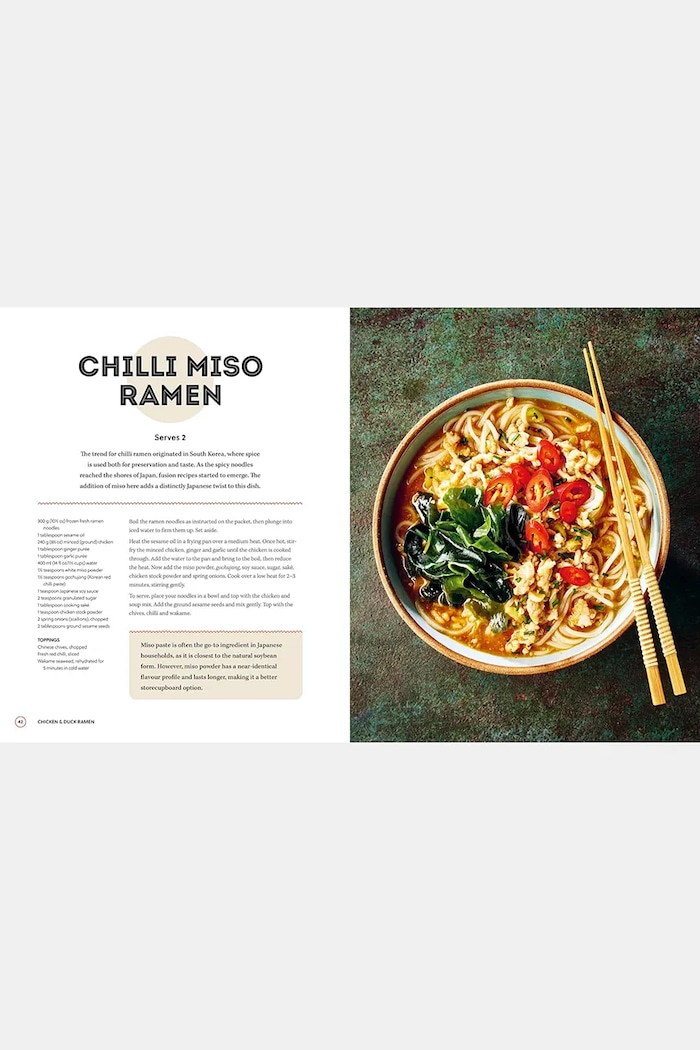 home & lifestyle book Ramen by Makiko Sano, English — photo 4