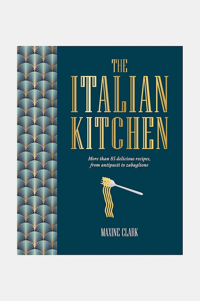 home & lifestyle book The Italian Kitchen by Maxine Clark, English