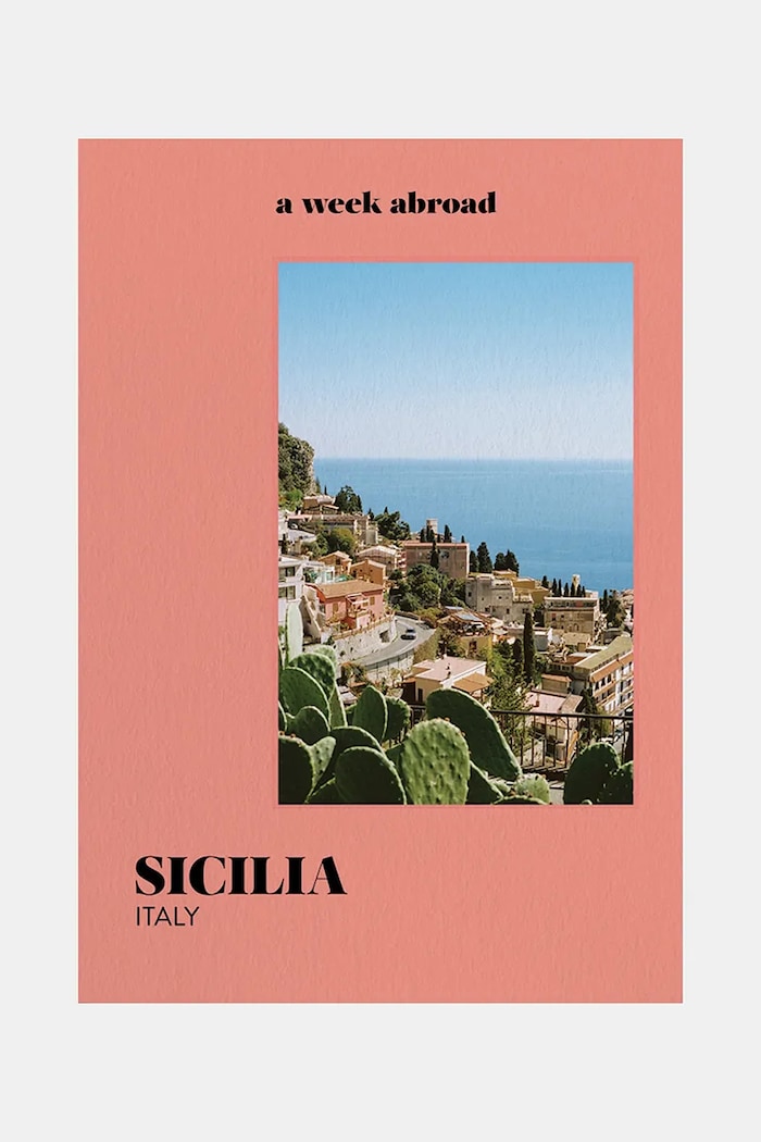 book A Week Abroad Sicilia, English
