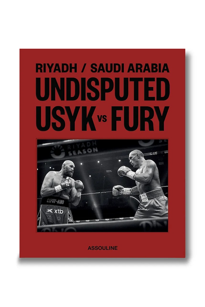 Assouline photo book Undisputed Usyk vs. Fury | Legend, Cal Fussman