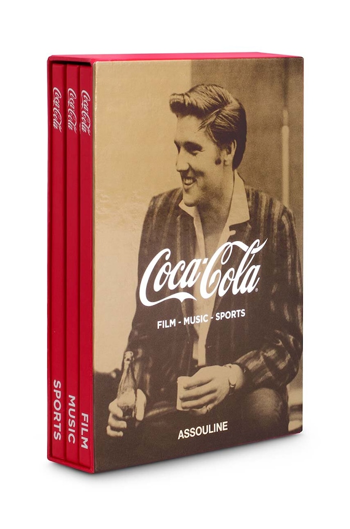 Assouline book Coca-Cola Set of Three: Film, Music, Sports 3-pack — photo 2