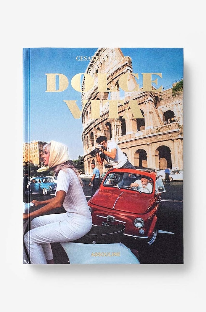 Assouline book Dolce Vita by Cesare Cunaccia, English