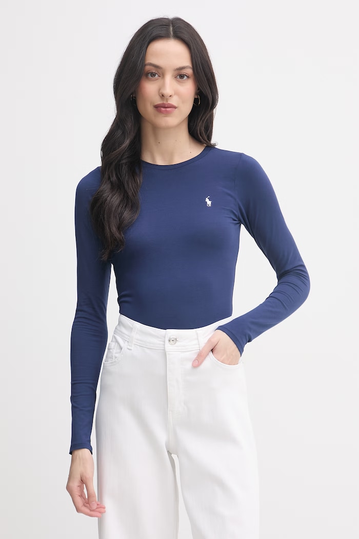 Polo Ralph Lauren bodysuit Women's cotton with elastane