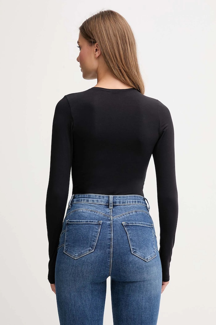 Polo Ralph Lauren bodysuit Women's cotton with elastane — photo 3