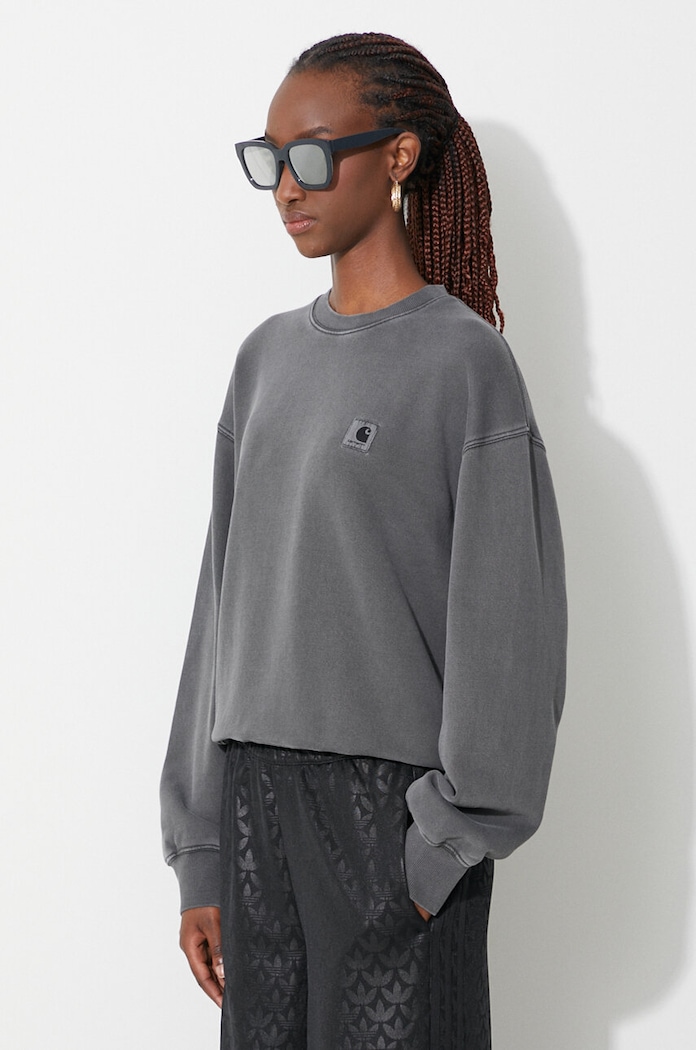 Carhartt WIP Carhartt WIP W' Nelson Sweat I029537 WAX sweatshirt cotton women's — photo 4