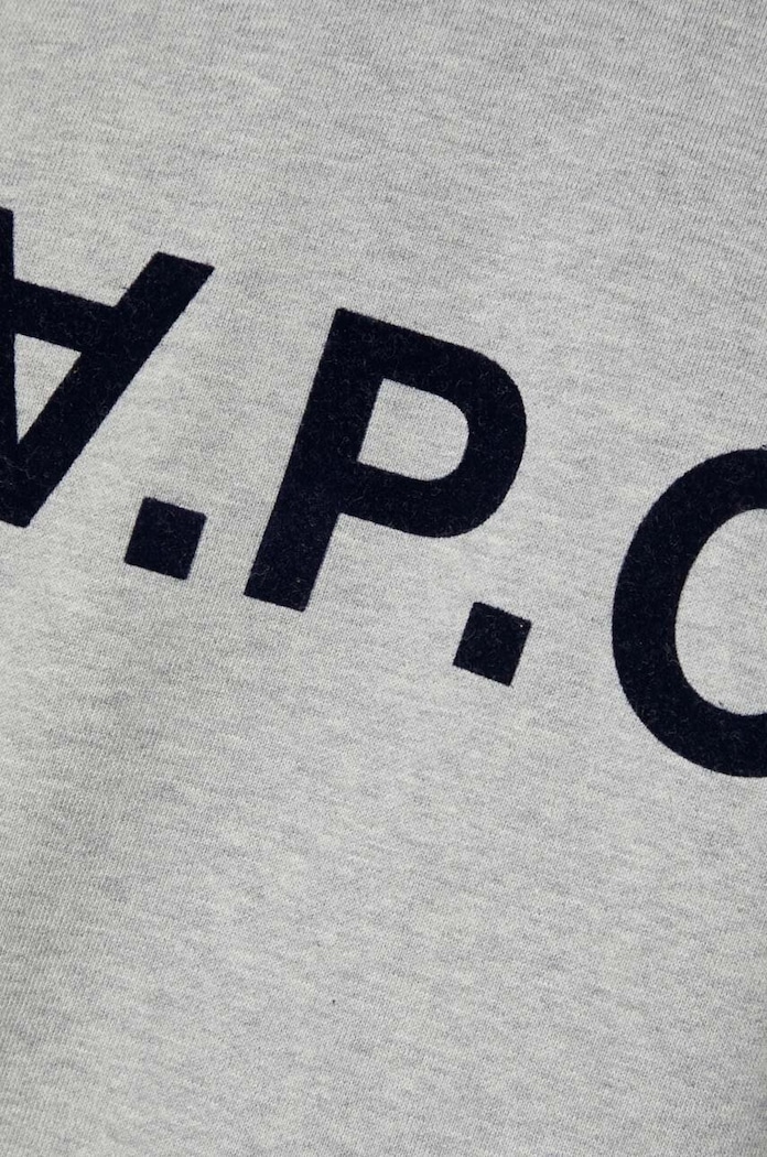 A.P.C. Bluza A.P.C. Sweat Vpc COECQ-H27378 BLACK sweatshirt cotton men's — photo 6