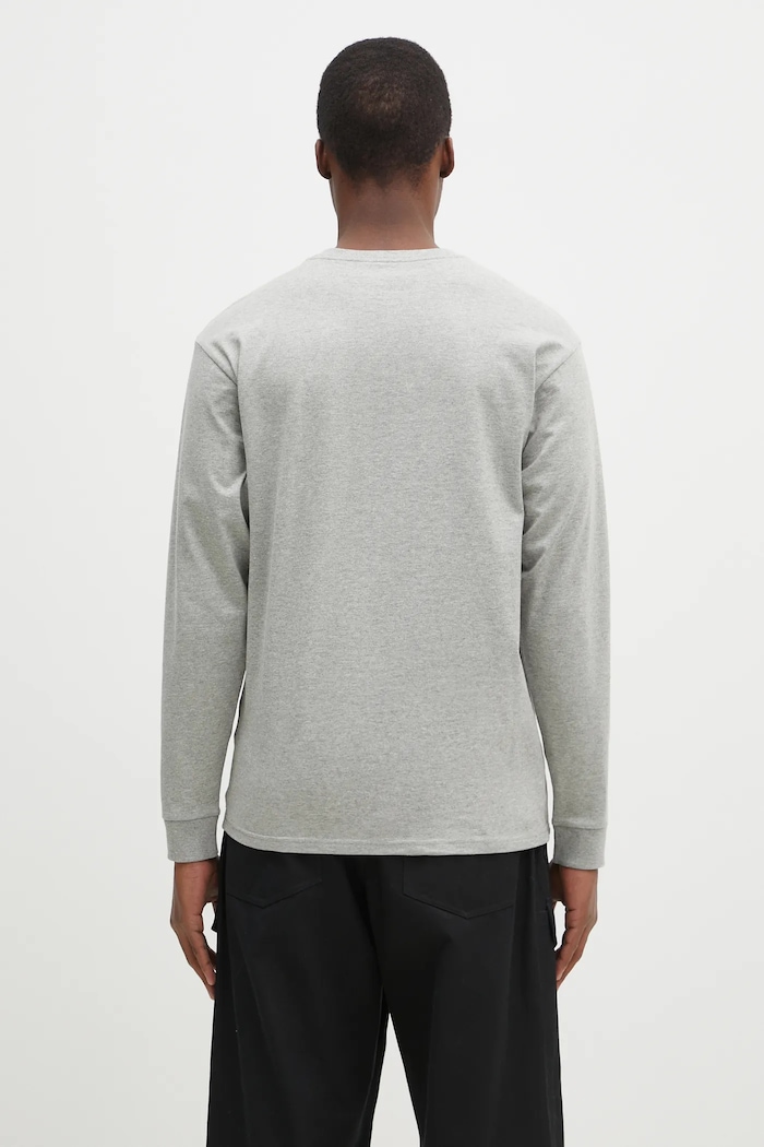 Carhartt WIP cotton longsleeve top Chase — photo 3