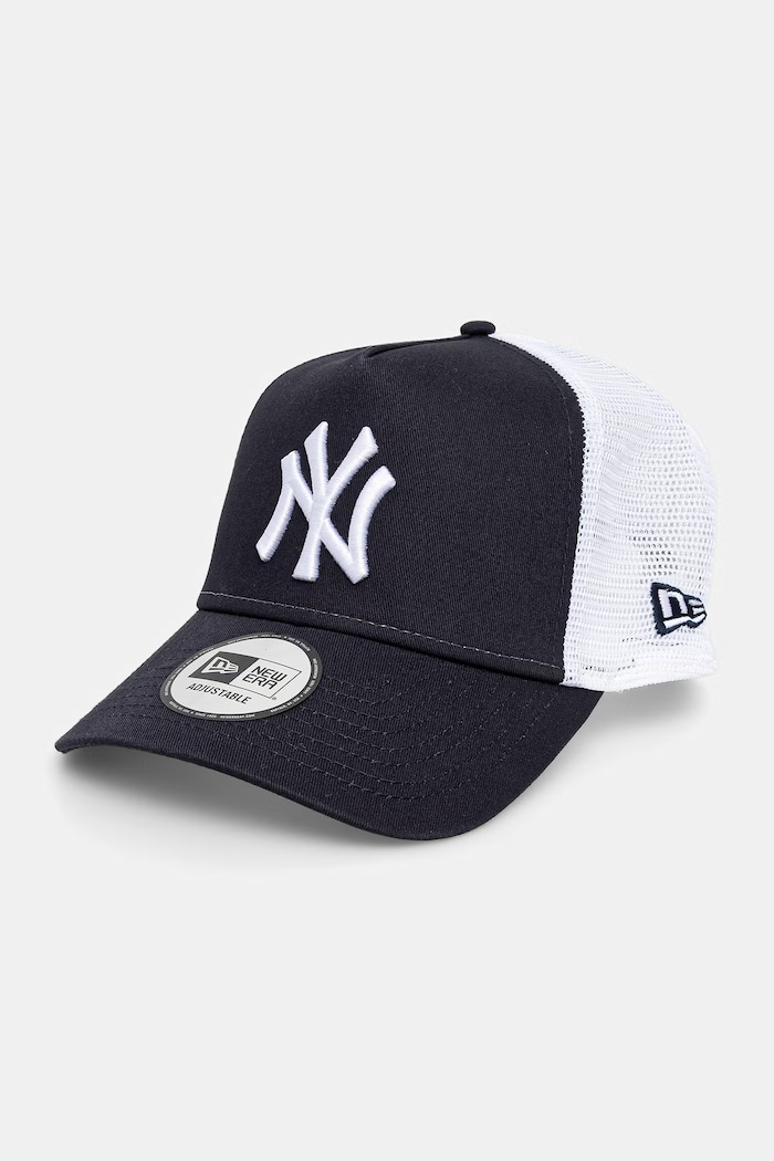 New Era MLB New York Yankees Clean A Frame Trucker Navy