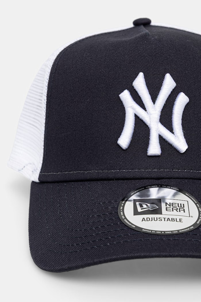 New Era MLB New York Yankees Clean A Frame Trucker Navy — photo 2