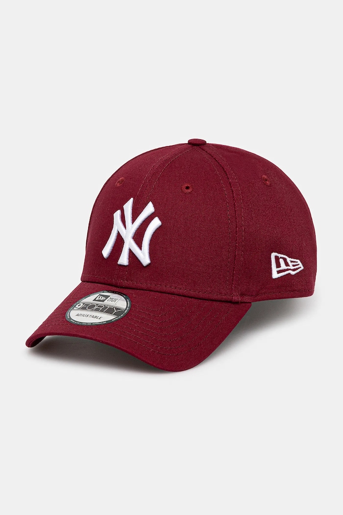 New Era MLB 9FORTY New York Yankees Cap BURGUNDY