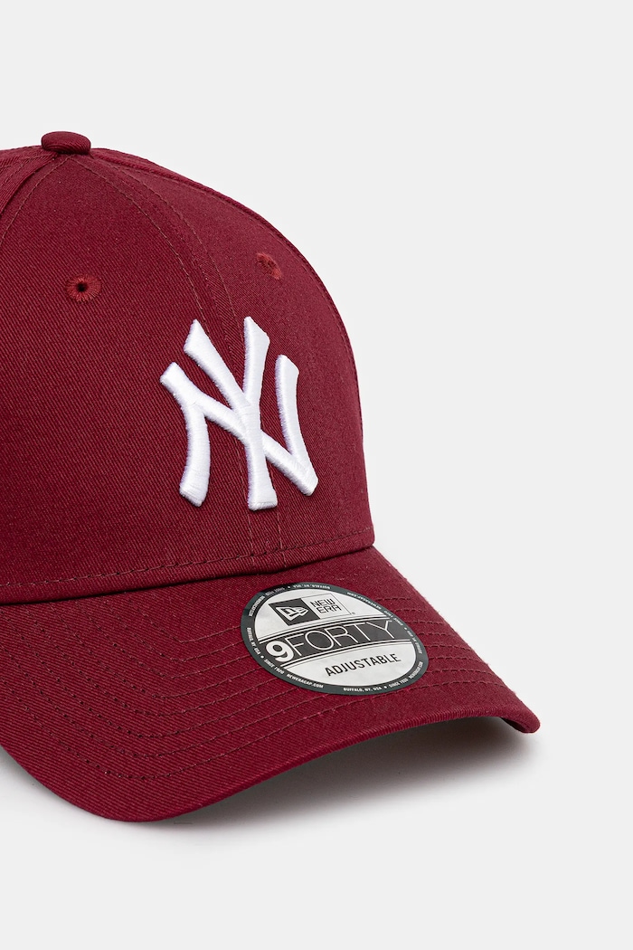 New Era MLB 9FORTY New York Yankees Cap BURGUNDY — photo 2