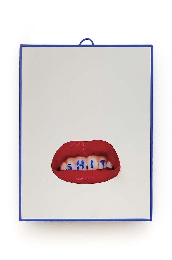 Seletti wall mirror Small Shit