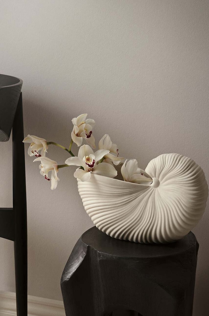 ferm LIVING plant pot Shell Pot 31 x 20 x 15 cm — photo 2