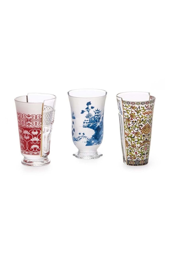 Seletti glass set Hybrid-Clarice 3-pack