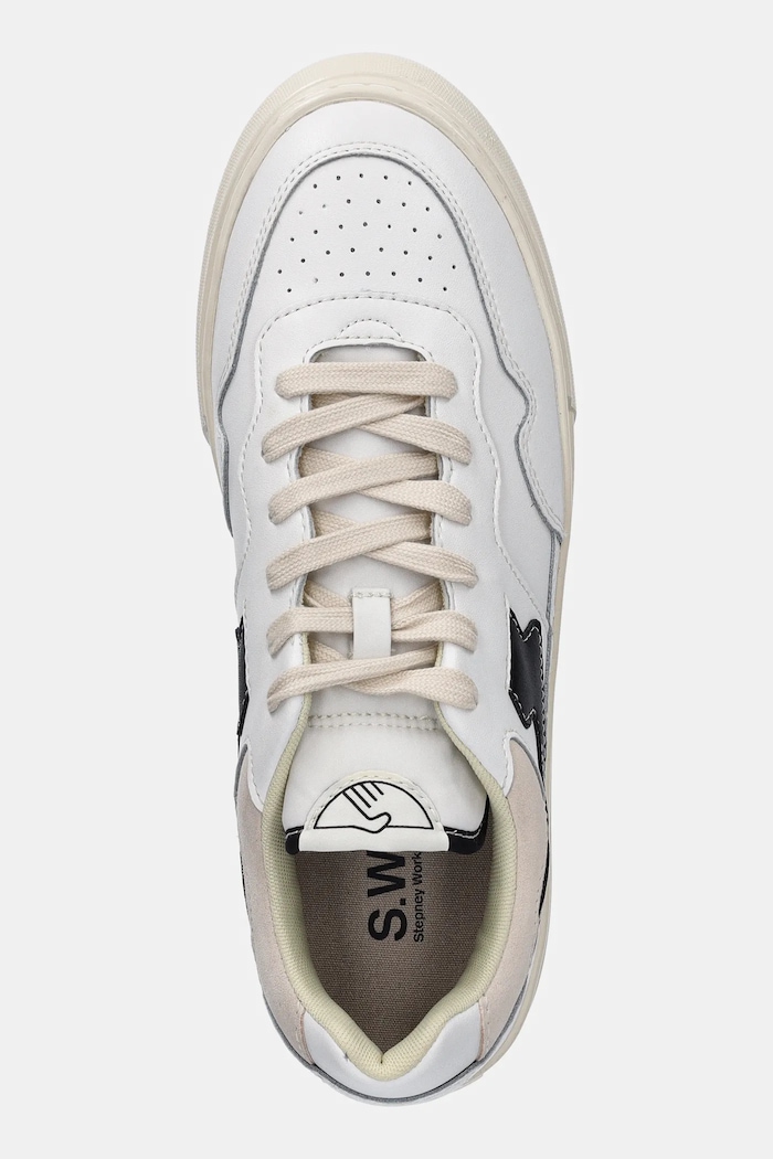 Stepney Workers Club leather sneakers Pearl S-Strike Leather — photo 4
