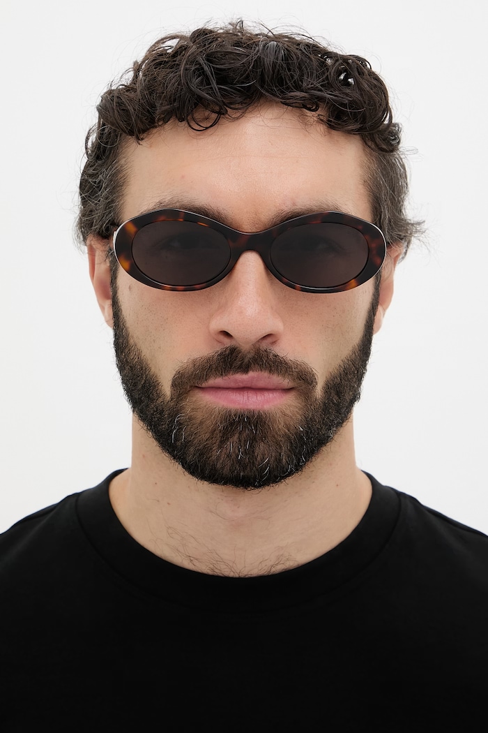 Off-White Round Sunglasses — photo 5