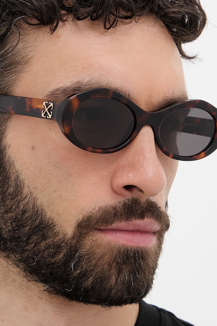 Off-White Round Sunglasses — photo 6