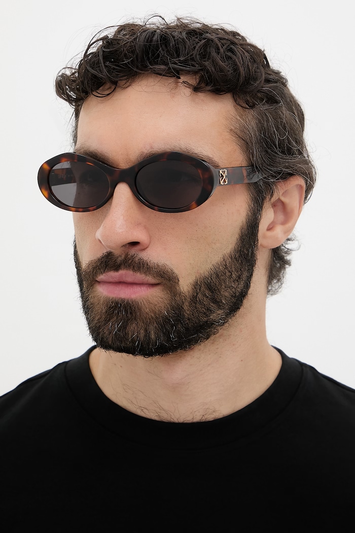 Off-White Round Sunglasses — photo 2