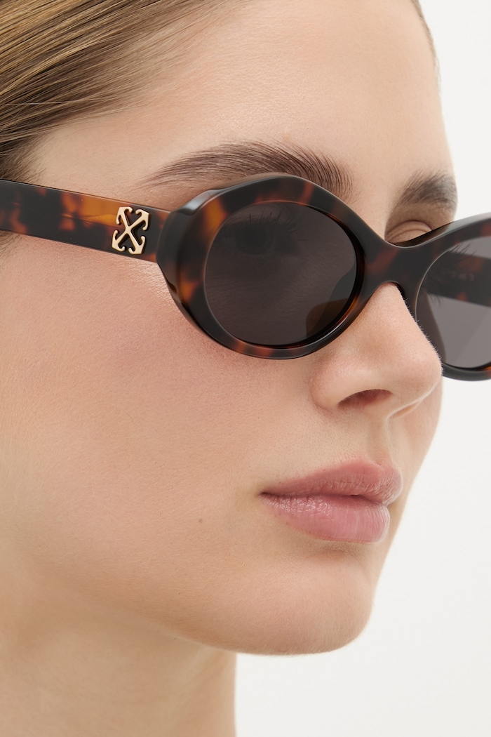 Off-White Round Sunglasses — photo 8