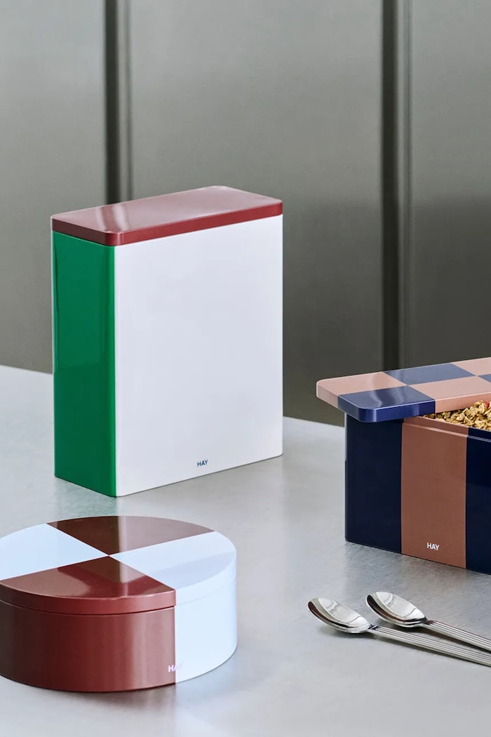 HAY container with a lid Tin Container XL/20 x 10 x 24 cm — photo 2