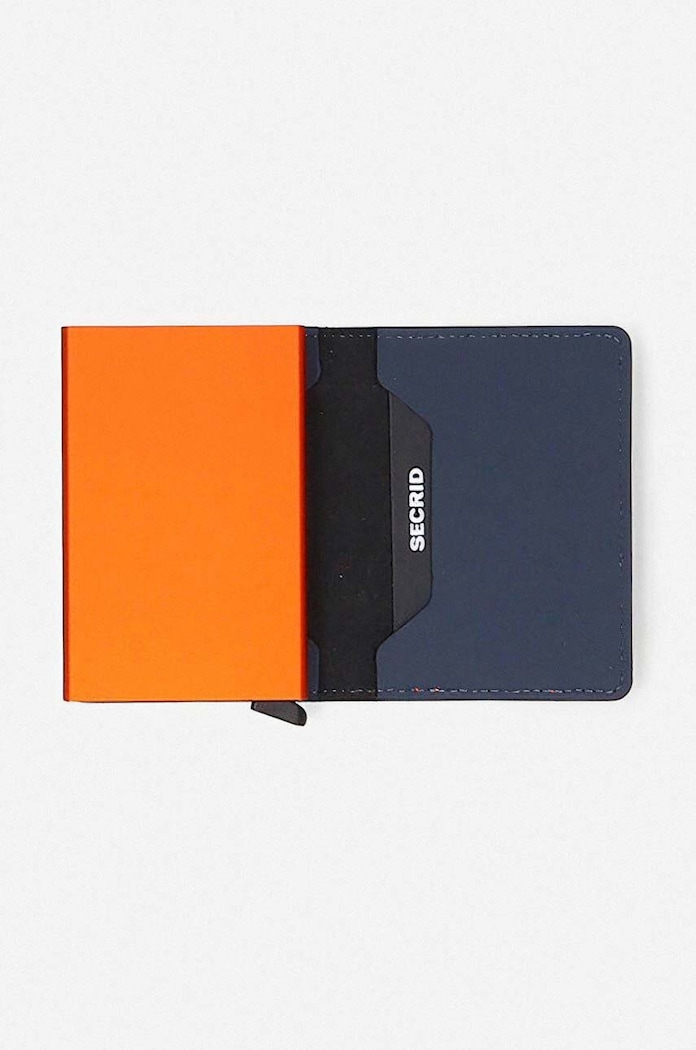 Secrid wallet Slimwallet Matte SM-Nightblue & Orange — photo 2