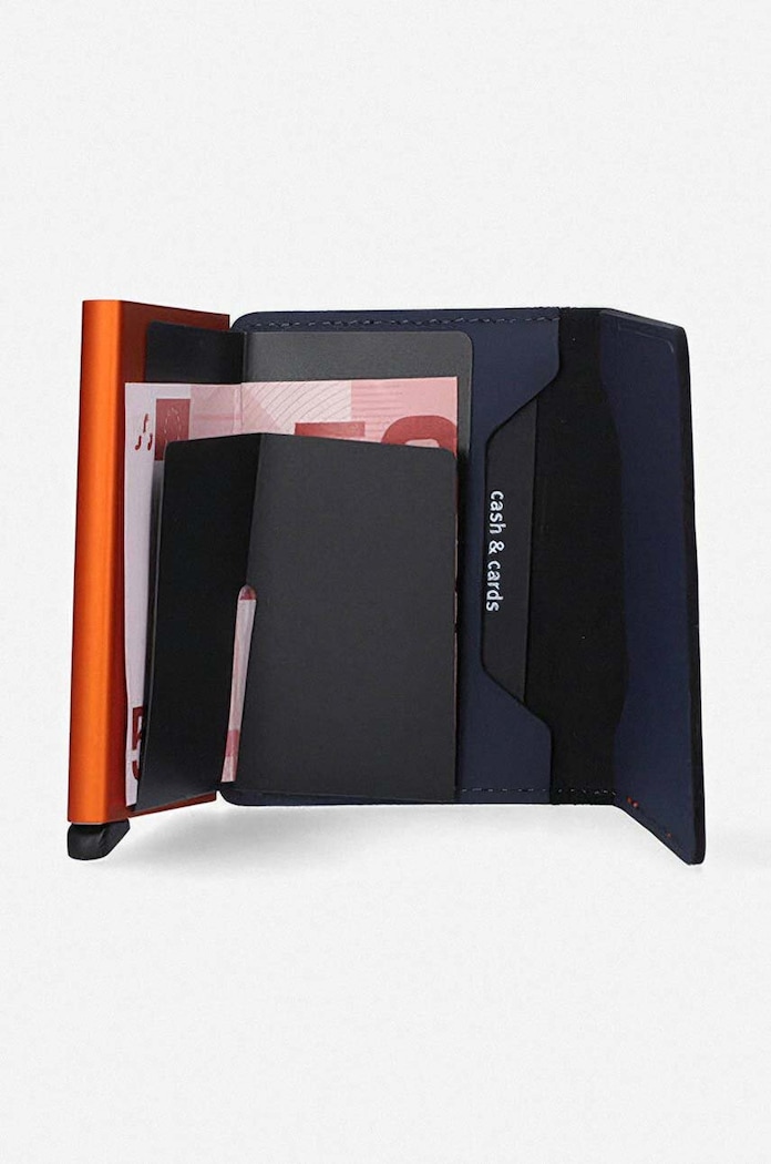 Secrid wallet Slimwallet Matte SM-Nightblue & Orange — photo 3