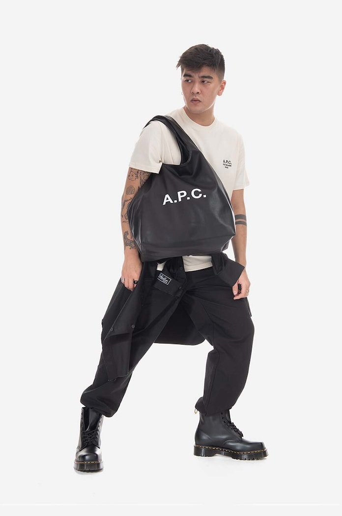 A.P.C. tote ninon bag imitation leather — photo 3
