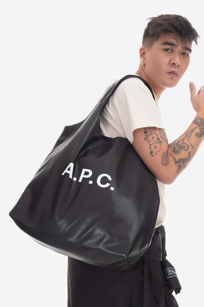 A.P.C. tote ninon bag imitation leather — photo 4