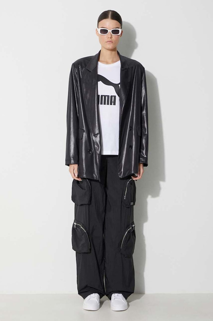 Puma cotton t-shirt Classic Logo Tee — photo 2