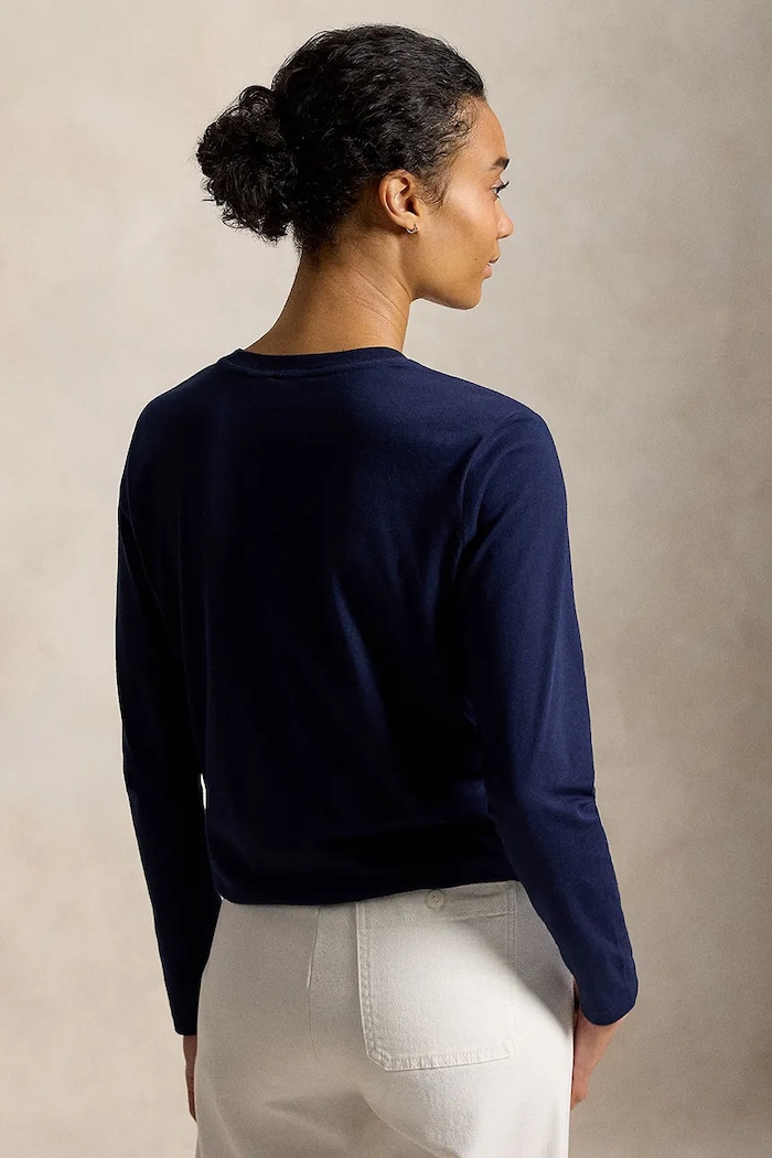 Polo Ralph Lauren longsleeve Women's cotton — photo 2