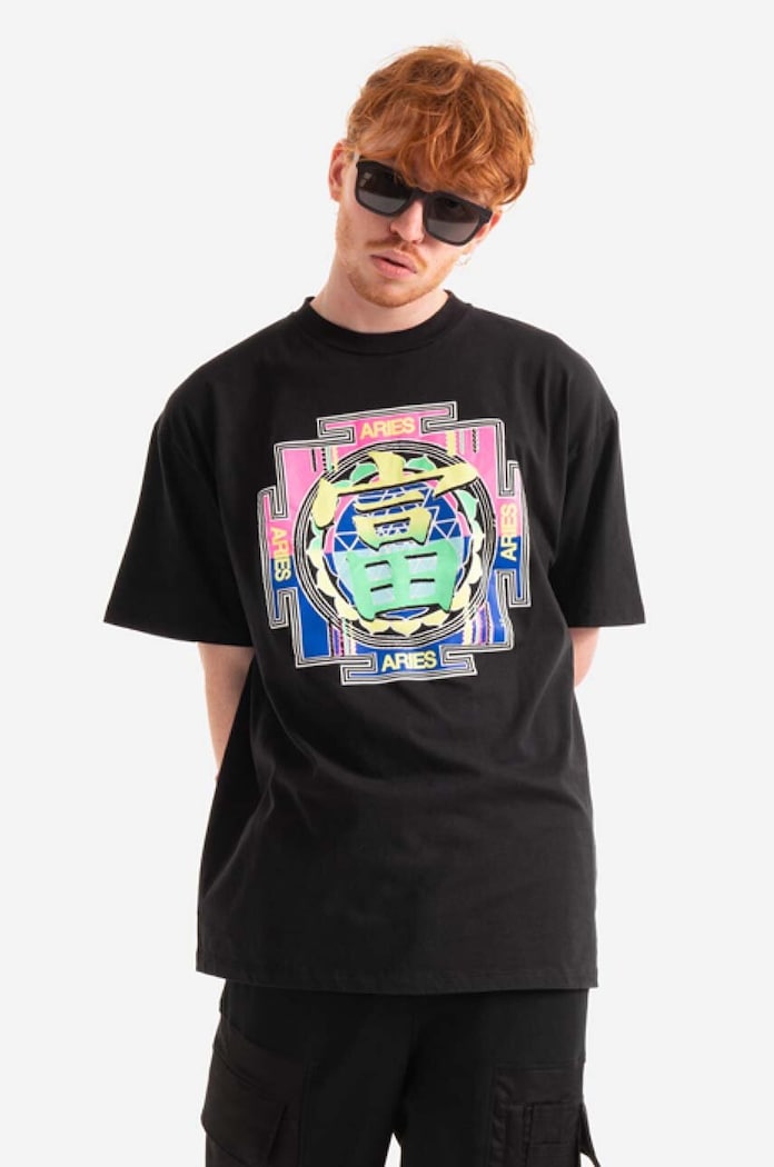 Aries cotton T-shirt Gong Temple SS Tee