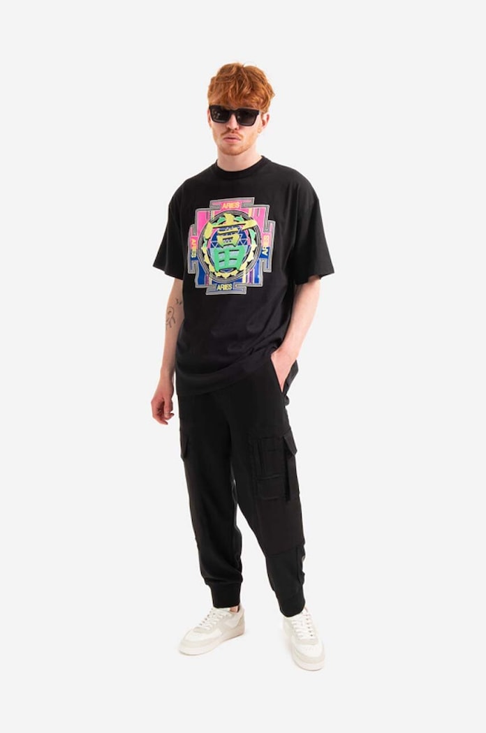 Aries cotton T-shirt Gong Temple SS Tee — photo 2