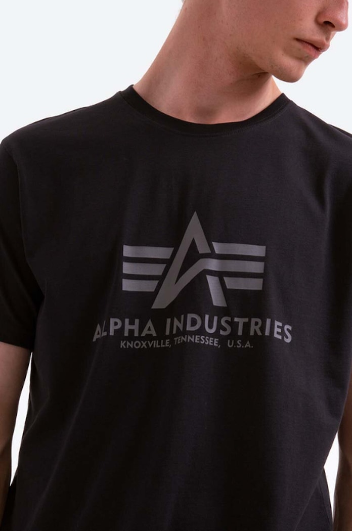 Alpha Industries cotton T-shirt Basic T-Shirt — photo 4