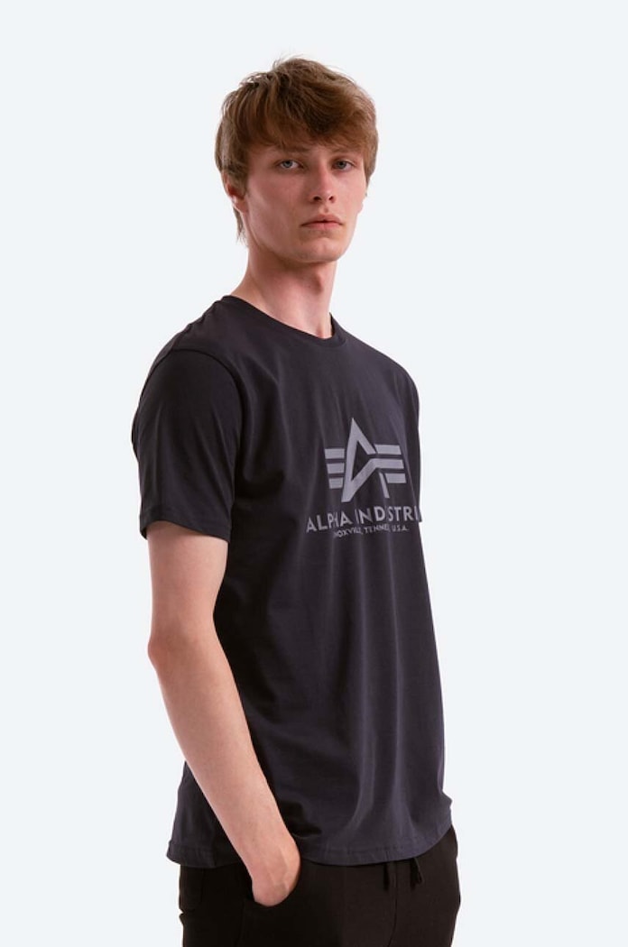 Alpha Industries cotton T-shirt Basic T-Shirt — photo 5