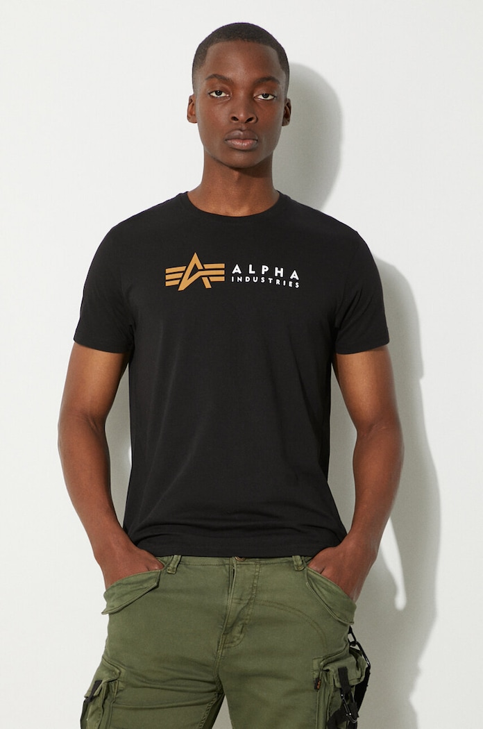 Alpha Industries cotton T-shirt Alpha Industries Alpha Label T 118502 03