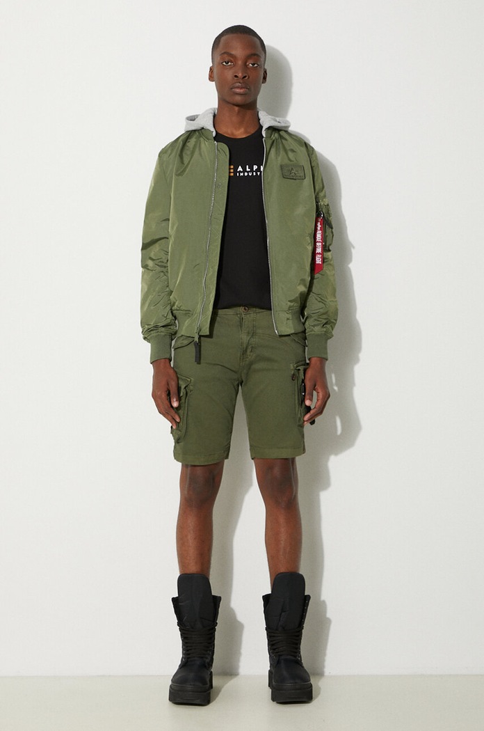 Alpha Industries cotton T-shirt Alpha Industries Alpha Label T 118502 03 — photo 2