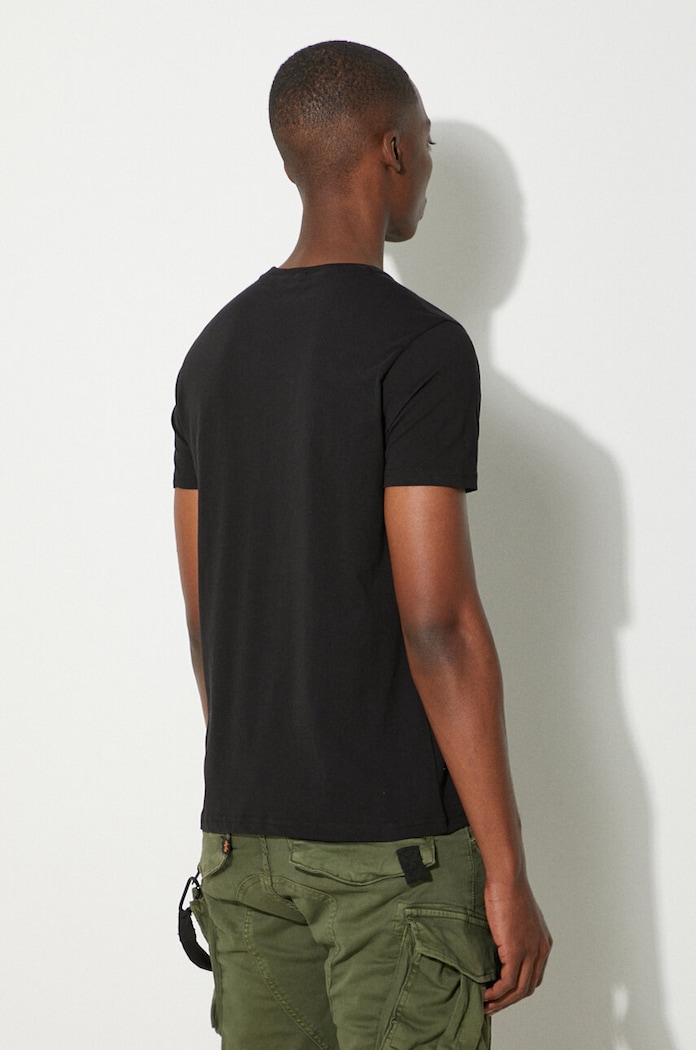 Alpha Industries cotton T-shirt Alpha Industries Alpha Label T 118502 03 — photo 3