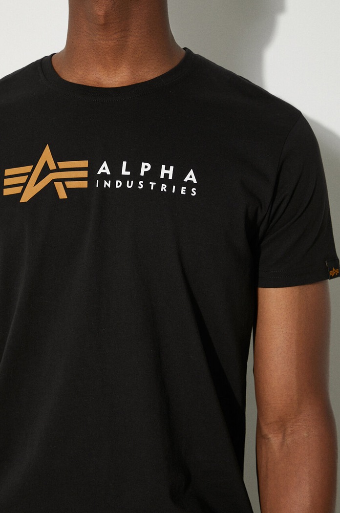 Alpha Industries cotton T-shirt Alpha Industries Alpha Label T 118502 03 — photo 6
