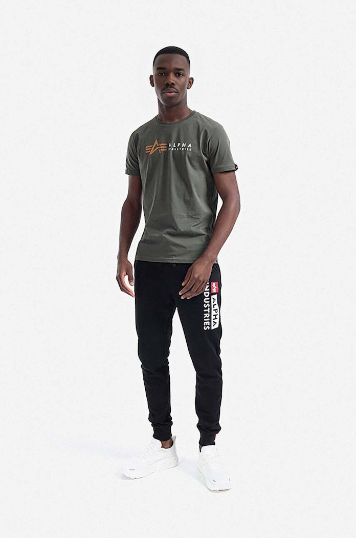 Alpha Industries cotton t-shirt — photo 2
