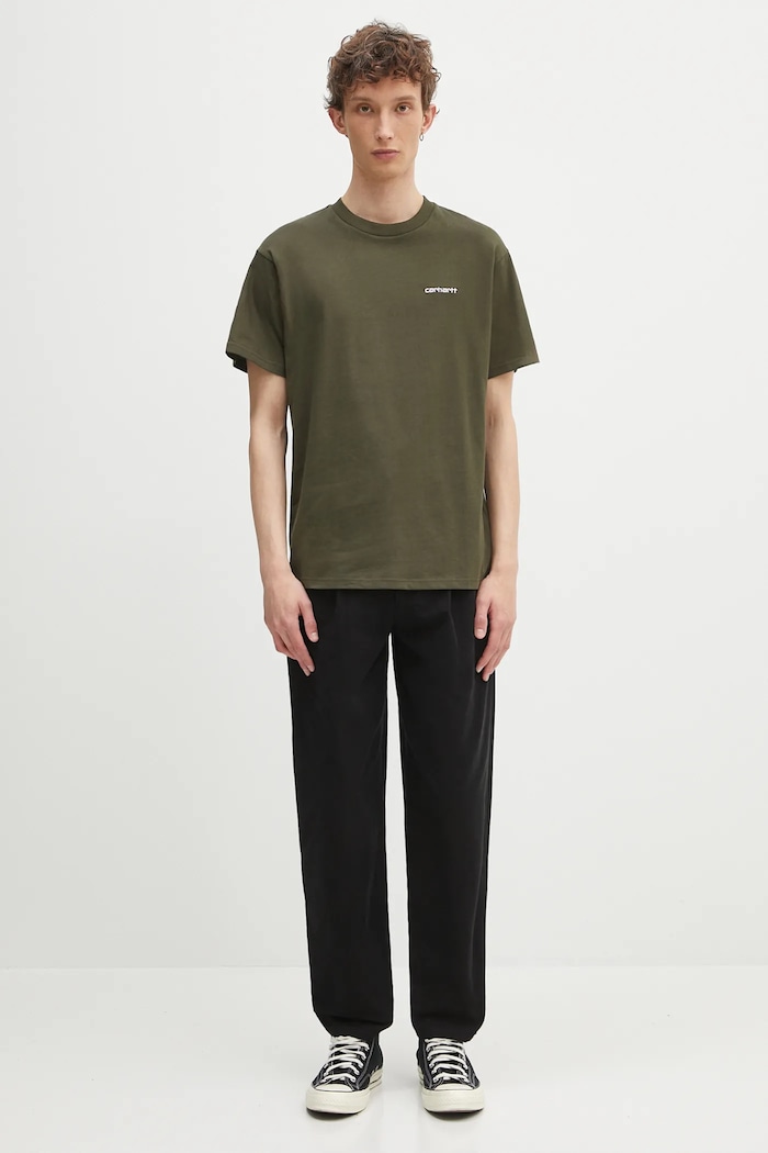 Carhartt WIP cotton t-shirt S/S Script Embroidery T-Shirt — photo 5