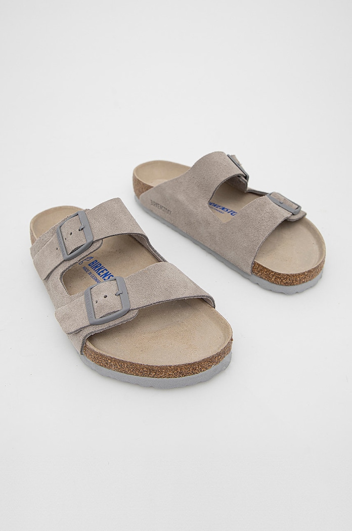 Birkenstock suede sliders ARIZONA — photo 2