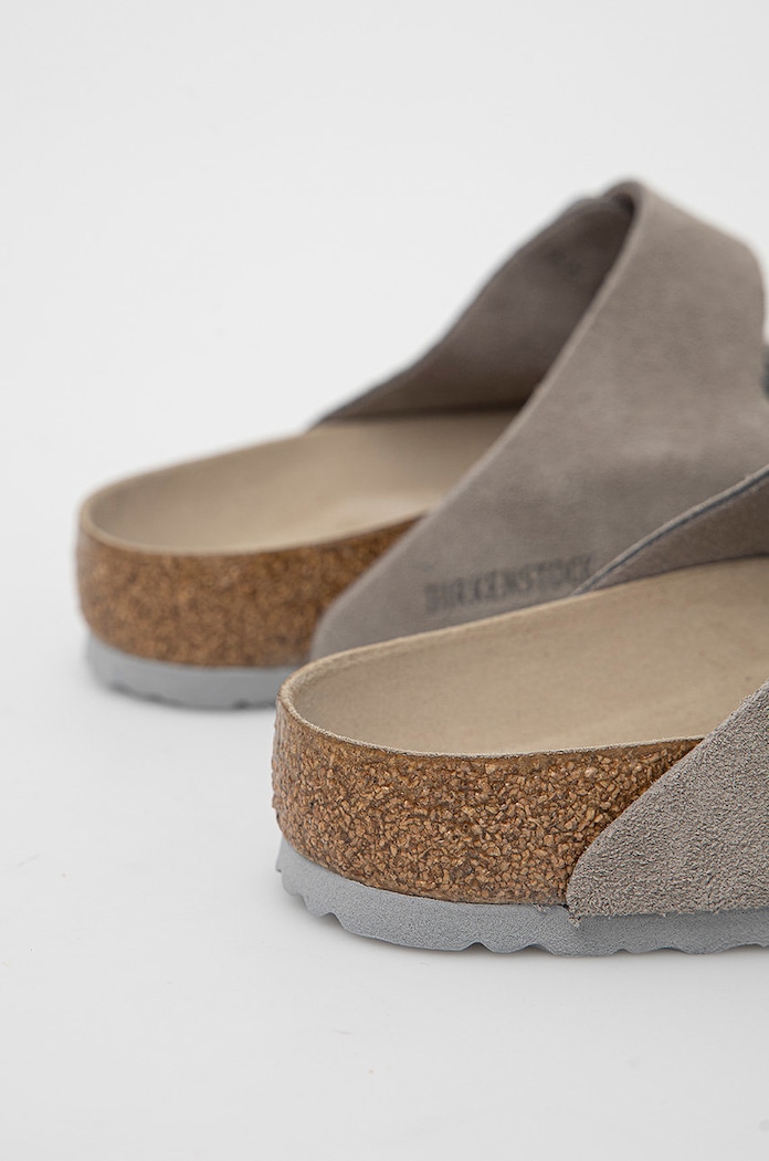 Birkenstock suede sliders ARIZONA — photo 3