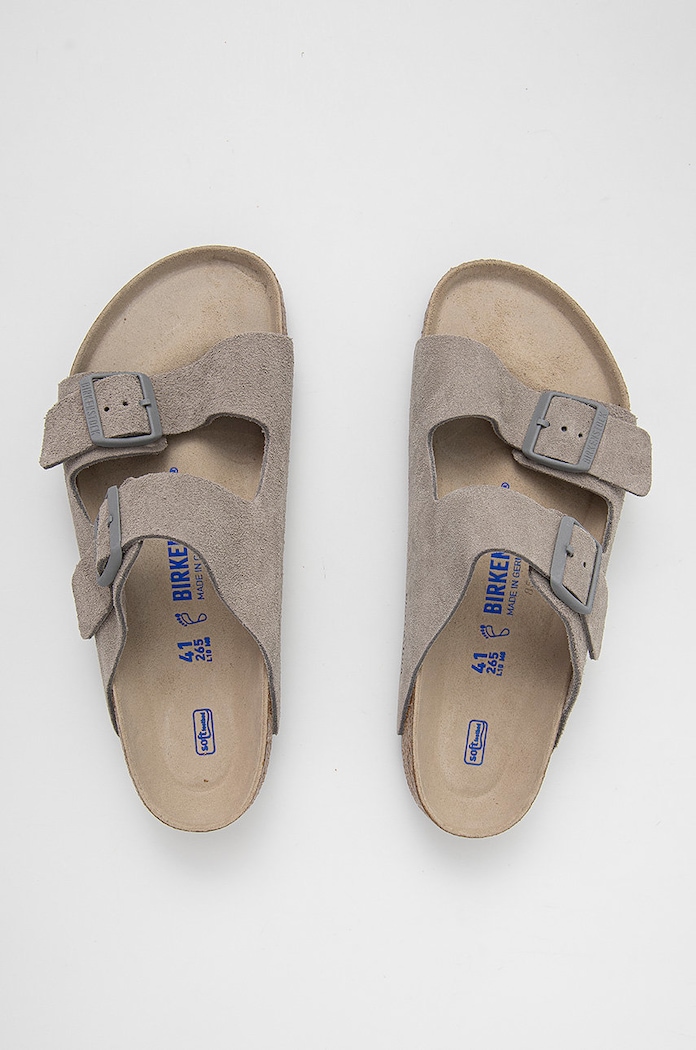 Birkenstock suede sliders ARIZONA — photo 4