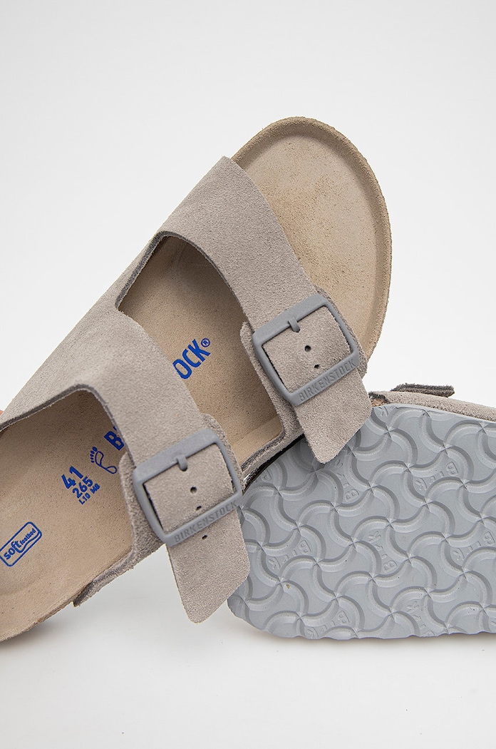 Birkenstock suede sliders ARIZONA — photo 5