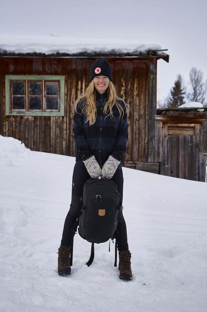Fjallraven wool beanie 1965 Logo — photo 3