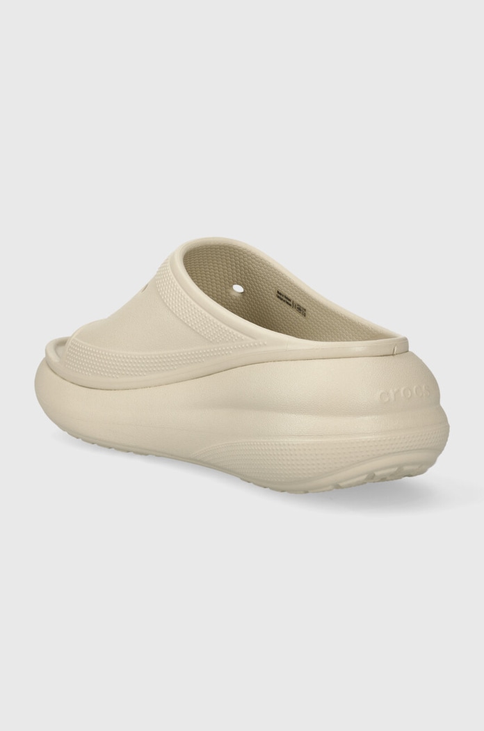 Crocs Classic Crush Slide Begie — photo 3