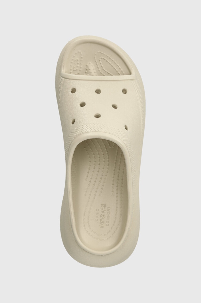 Crocs Classic Crush Slide Begie — photo 4